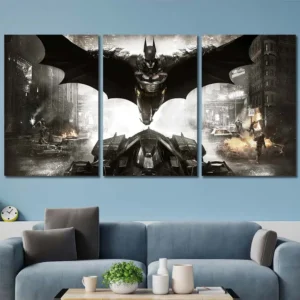Batman Arkham Knight Canvas Wall Art – Premium Collector Print