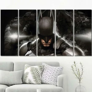 Batman Armored Knight Canvas Wall Art – Premium Collector Print