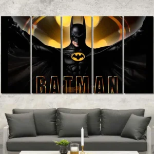 Batman Classic Movie Canvas Wall Art – Premium Collector Print