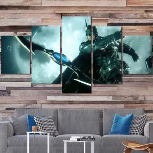 Batman Guardian Gotham Canvas Wall Art – Premium Collector Print