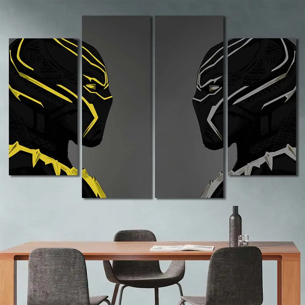 Black Panther Legacy Canvas Wall Art – Premium Collector Print - Image 2