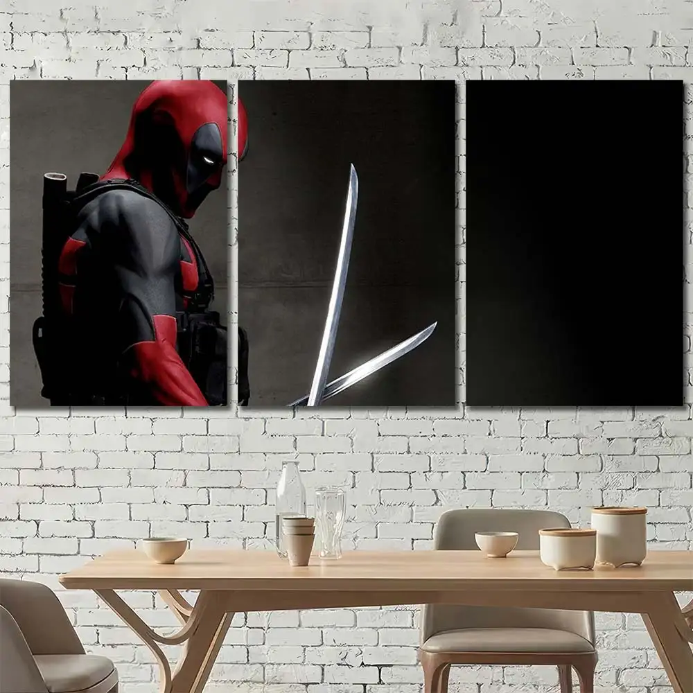 Deadpool Katana Warrior Canvas Wall Art – Premium Collector Print - Image 2