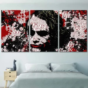 Joker Street Canvas Wall Art – Premium Collector Print