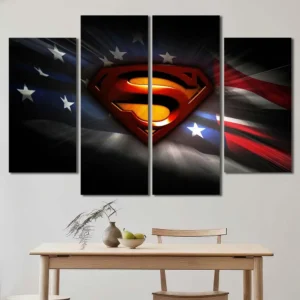 Superman American Legacy Canvas Wall Art – Premium Collector Print